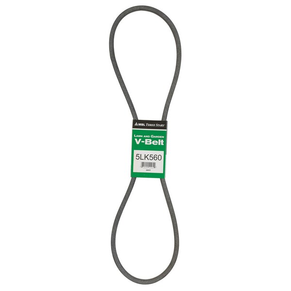 Mbl Mitsuboshi Super KB Standard V-Belt 0.63 in. W X 56 in. L For Riding Mowers 5LK560A - main
